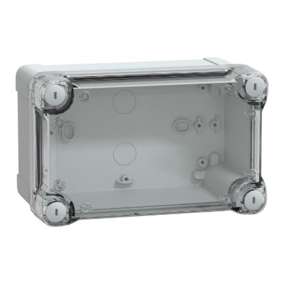 Picture of PC box, Thalassa, IP66 IK08 RAL7035 Int.H175W105D100 Ext.H192W121D105 Transp.cover H40