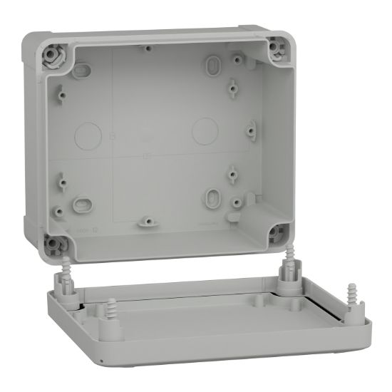 Picture of PC box, Thalassa, IP66 IK08 RAL7035 Int.H175W150D80 Ext.H193W164D87 Opaque PC cover H20