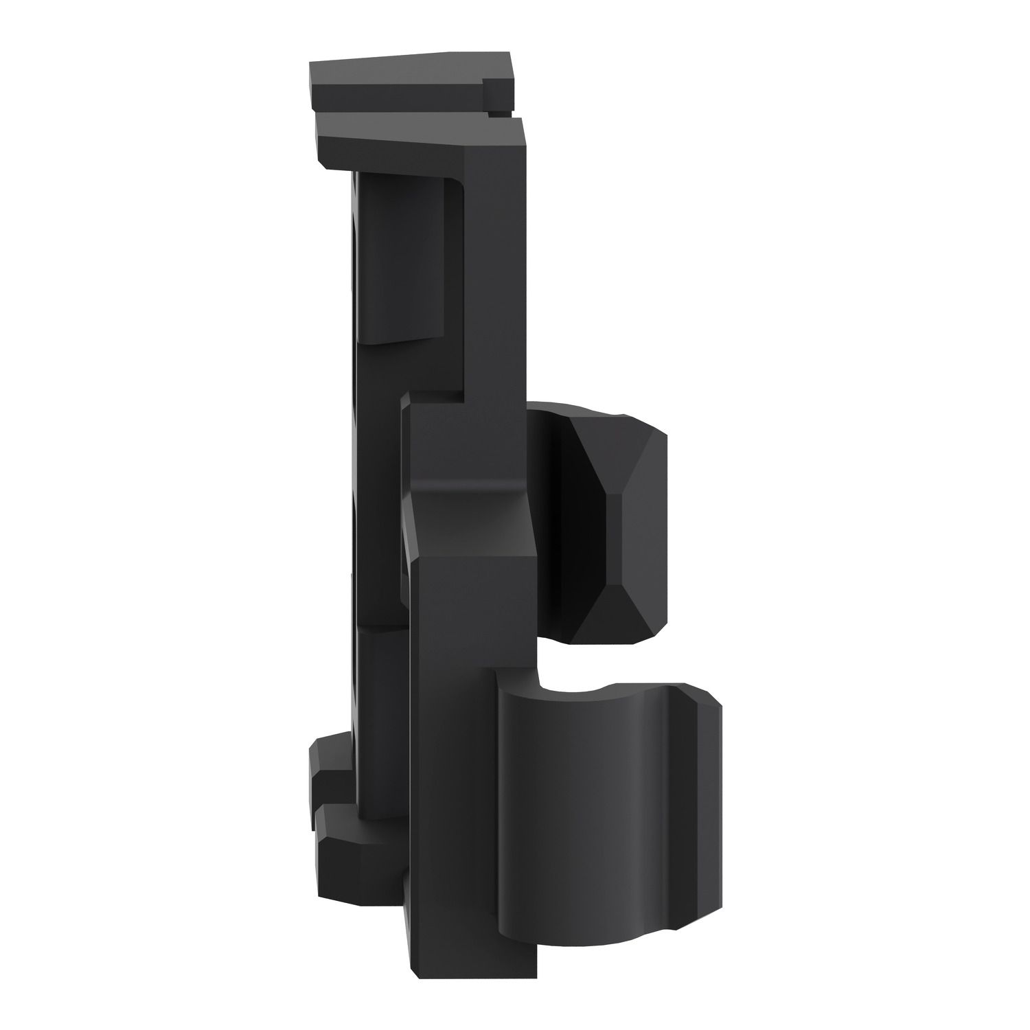 Picture of Clip on legend holder, Harmony XB4, plastic, black