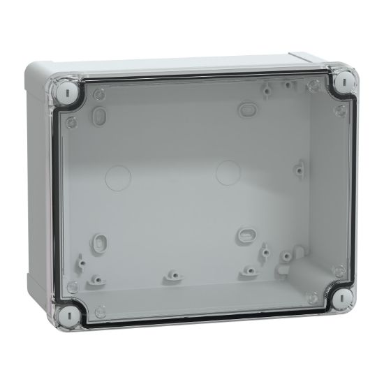 Picture of PC box, Thalassa, IP66 IK08 RAL7035 Int.H225W175D100 Ext.H241W194D105 Transparent cover H40