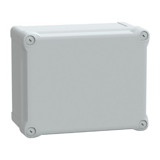 Picture of PC box, Thalassa, IP66 IK08 RAL7035 Int.H225W175D120 Ext.H241W194D127 opaque PC cover H40