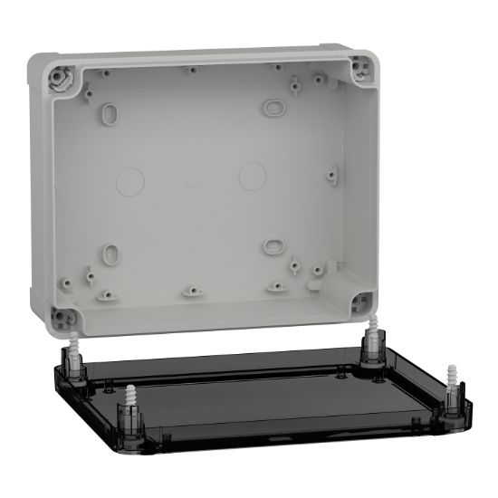 Picture of PC box, Thalassa, IP66 IK08 RAL7035 Int.H225W175D80 Ext.H241W194D87 Transp.cover H20