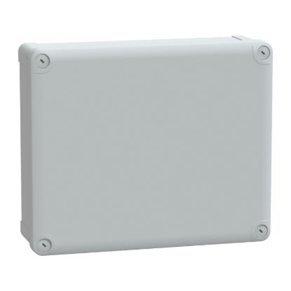 Picture of PC box, Thalassa, IP66 IK08 RAL7035 Int.H275W225D80 Ext.H291W241D88 opaque PC cover H20