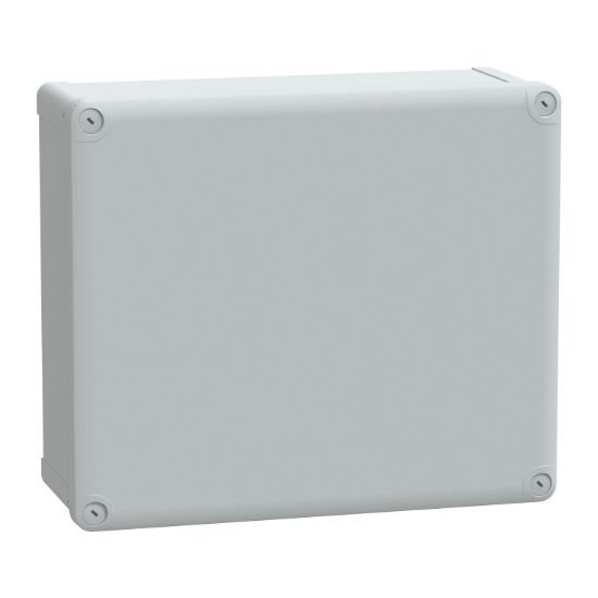 Picture of PC box, Thalassa, IP66 IK08 RAL7035 Int.H325W275D120 Ext.H341W291D128 opaque PC cover H20