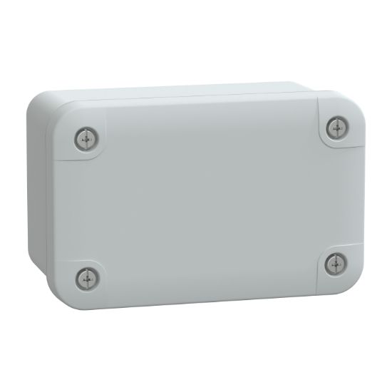 Picture of ABS box, Thalassa, IP66 IK07 RAL7035 Int.H105W65D55 Ext.H116W74D62 Opaque cover H10
