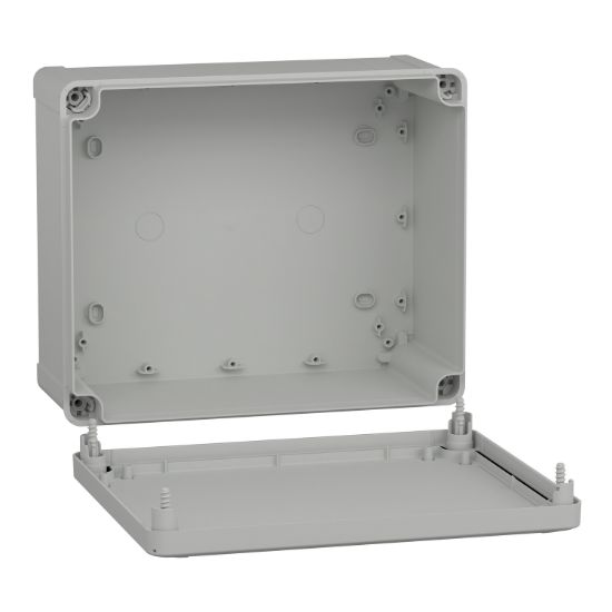 Picture of ABS box, Thalassa, IP66 IK07 RAL7035 Int.H275W225D120 Ext.H291W241D128 Opaque cover H20