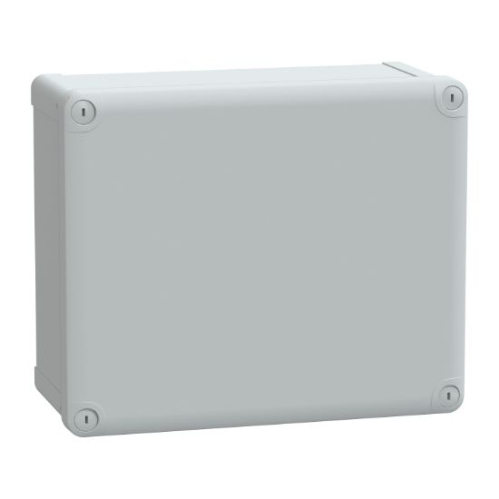 Picture of ABS box, Thalassa, IP66 IK07 RAL7035 Int.H275W225D120 Ext.H291W241D128 Opaque cover H60
