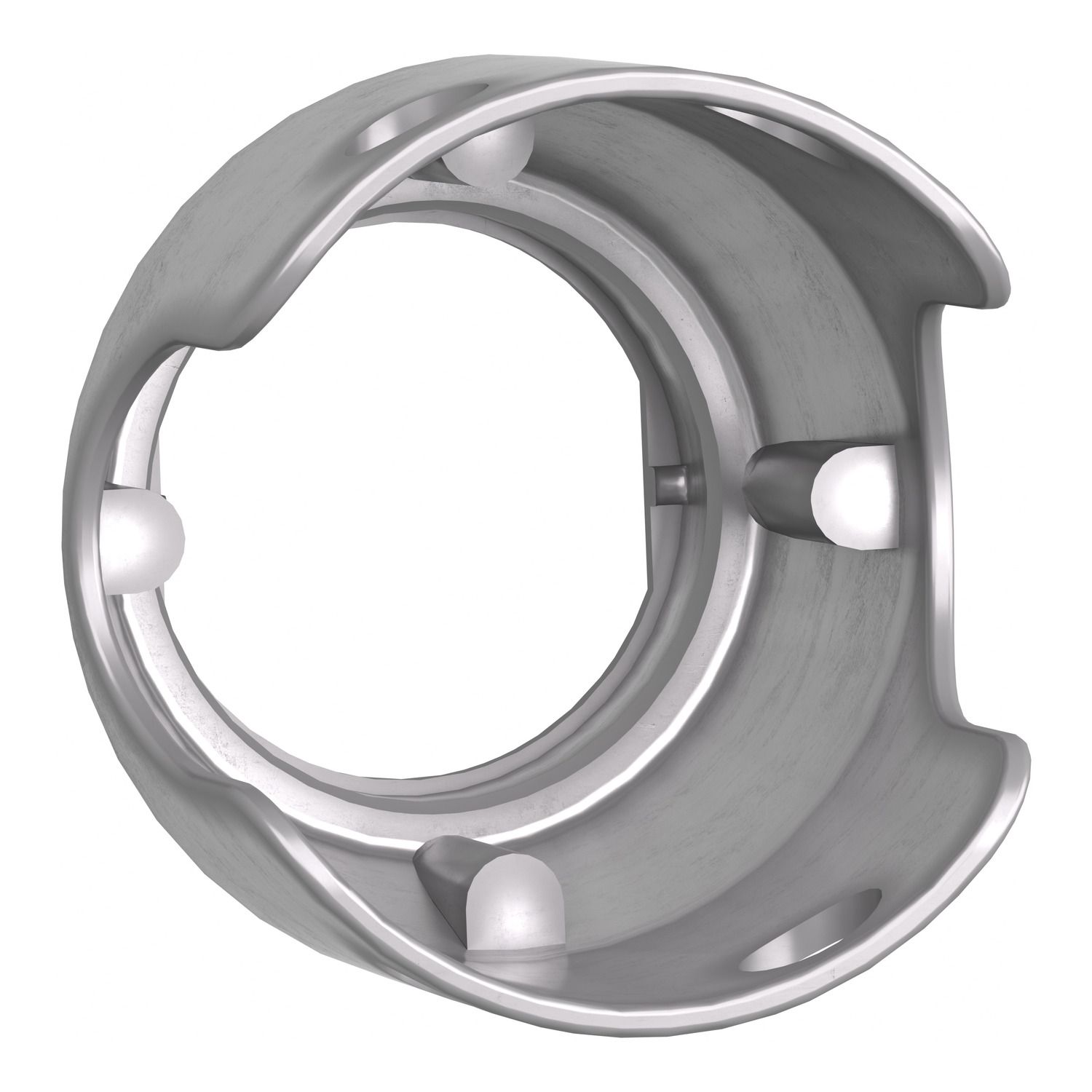 Picture of Padlockable guard for mushroom head 40mm, Harmony XB4, metal, chromium plated