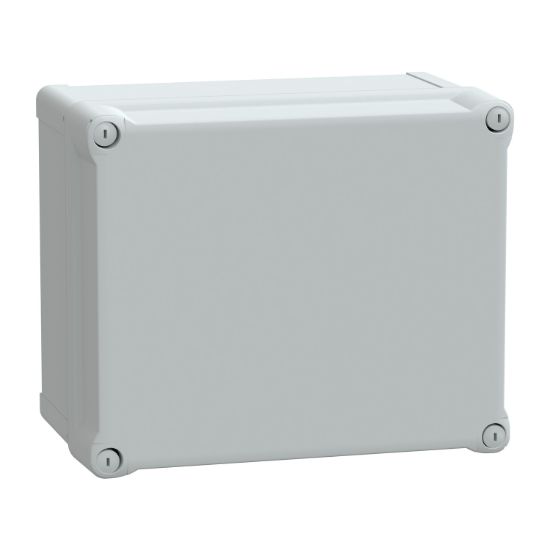 Picture of ABS box, Thalassa, IP66 IK07 RAL7035 Int.H275W225D160 Ext.H291W241D168 Opaque cover H60