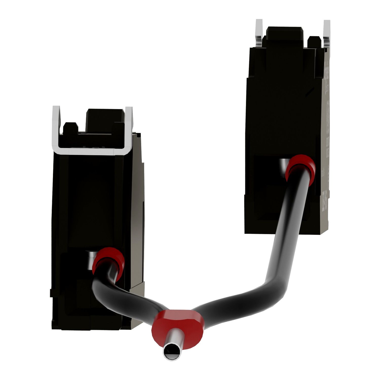 Picture of Block for test light function with integral LED, Harmony XB4, double, 48...230V AC