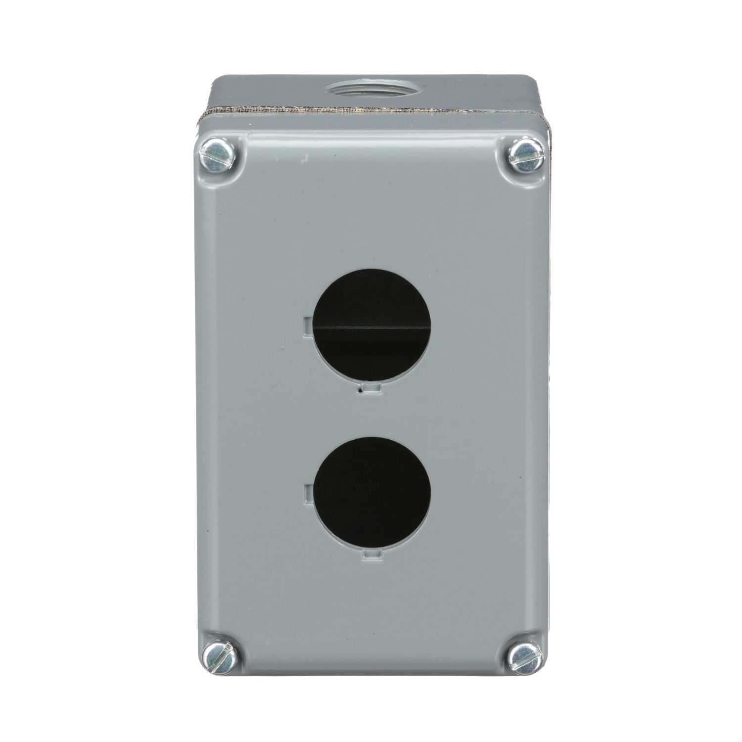 Picture of Empty enclosure control station, Harmony 9001K, Harmony 9001SK, aluminium, 2 cut outs, 30mm