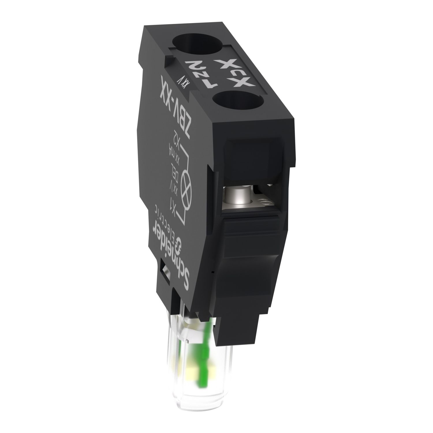 Picture of Light block, Harmony XB4, Harmony XB5, for head 22mm, universal LED, screw clamp terminals, 230...240V AC