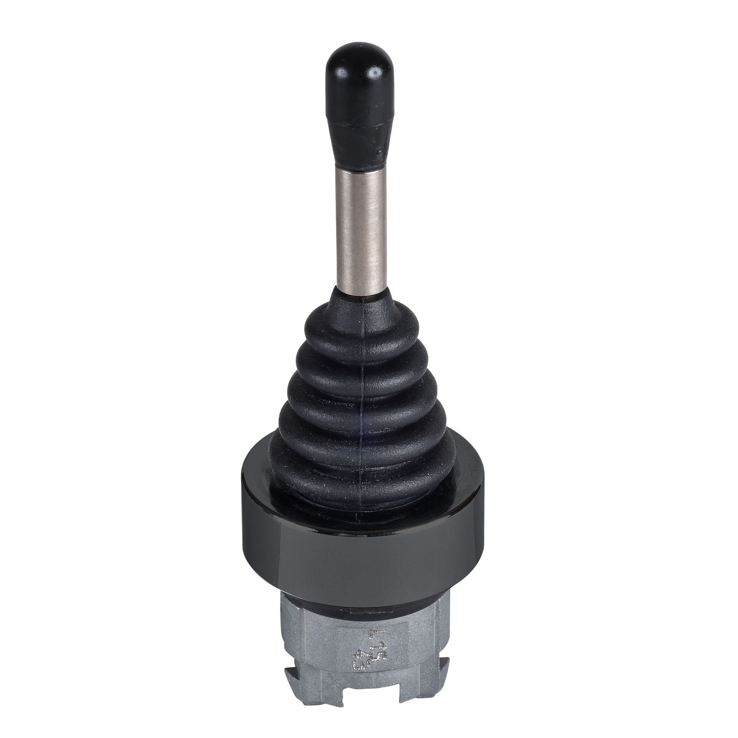 Picture of Head for joystick controller, Harmony XB4, black metal, 22mm, 4 directions, spring return