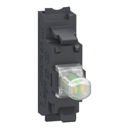 Picture of Light block, Harmony XB4, Harmony XB5, for head 22mm, universal LED, 230…240V AC, compact push in terminals