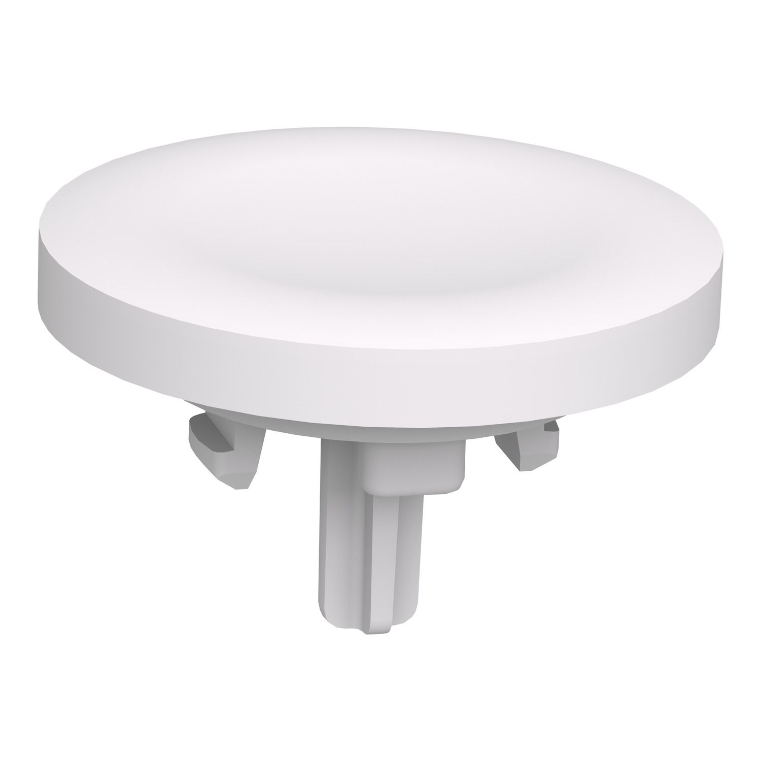 Picture of Antimicrobial plain cap, Harmony XB5, Harmony XB4, white, for flush mounted push button