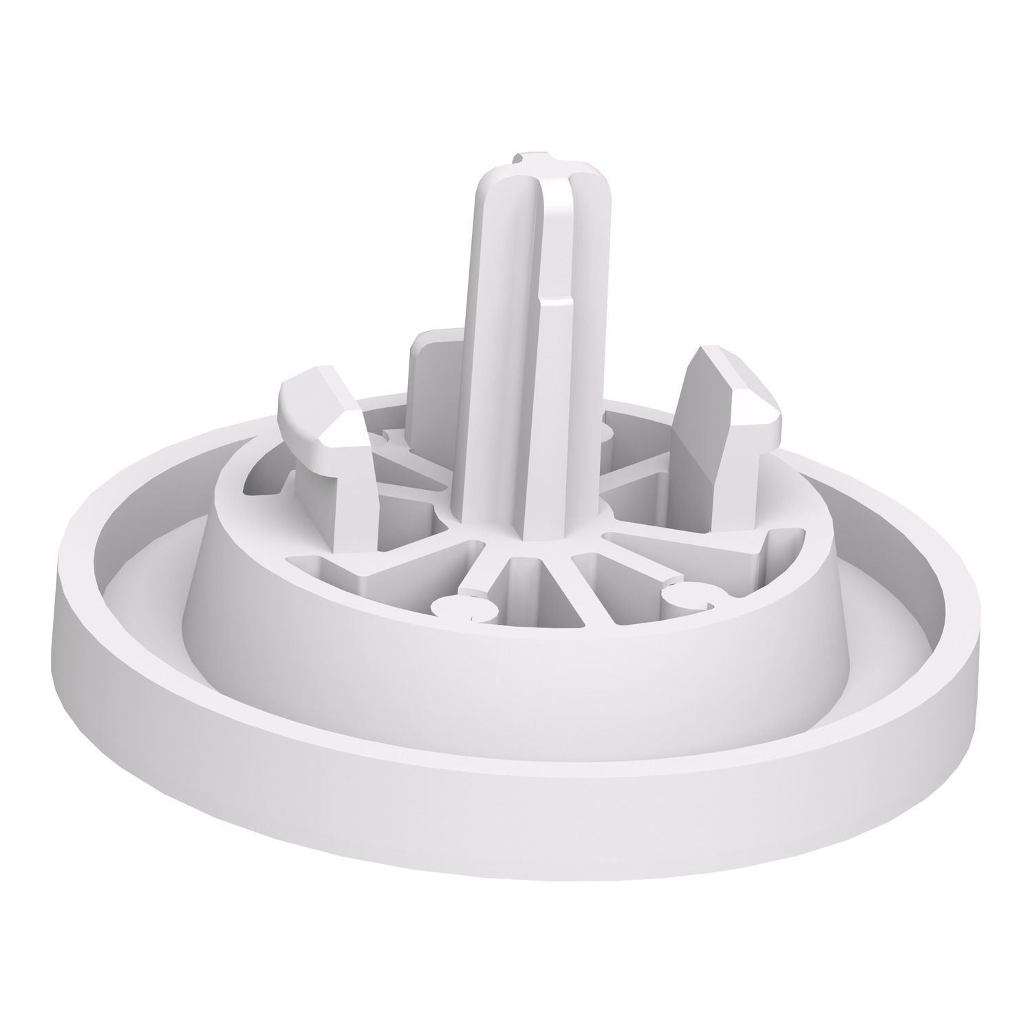 Picture of Antimicrobial plain cap, Harmony XB5, Harmony XB4, white, for flush mounted push button