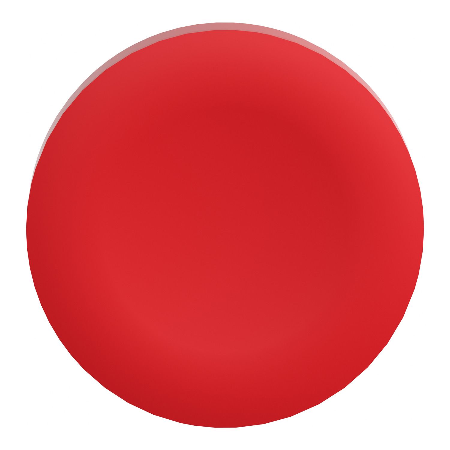 Picture of Antimicrobial plain cap, Harmony XB5, Harmony XB4, red, for flush mounted push button