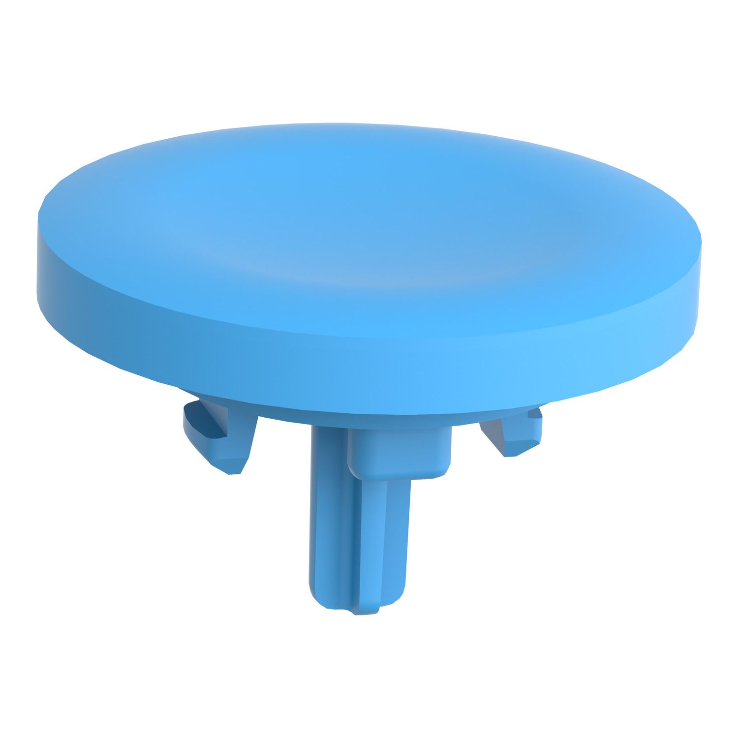 Picture of Antimicrobial plain cap, Harmony XB5, Harmony XB4, blue, for flush mounted push button