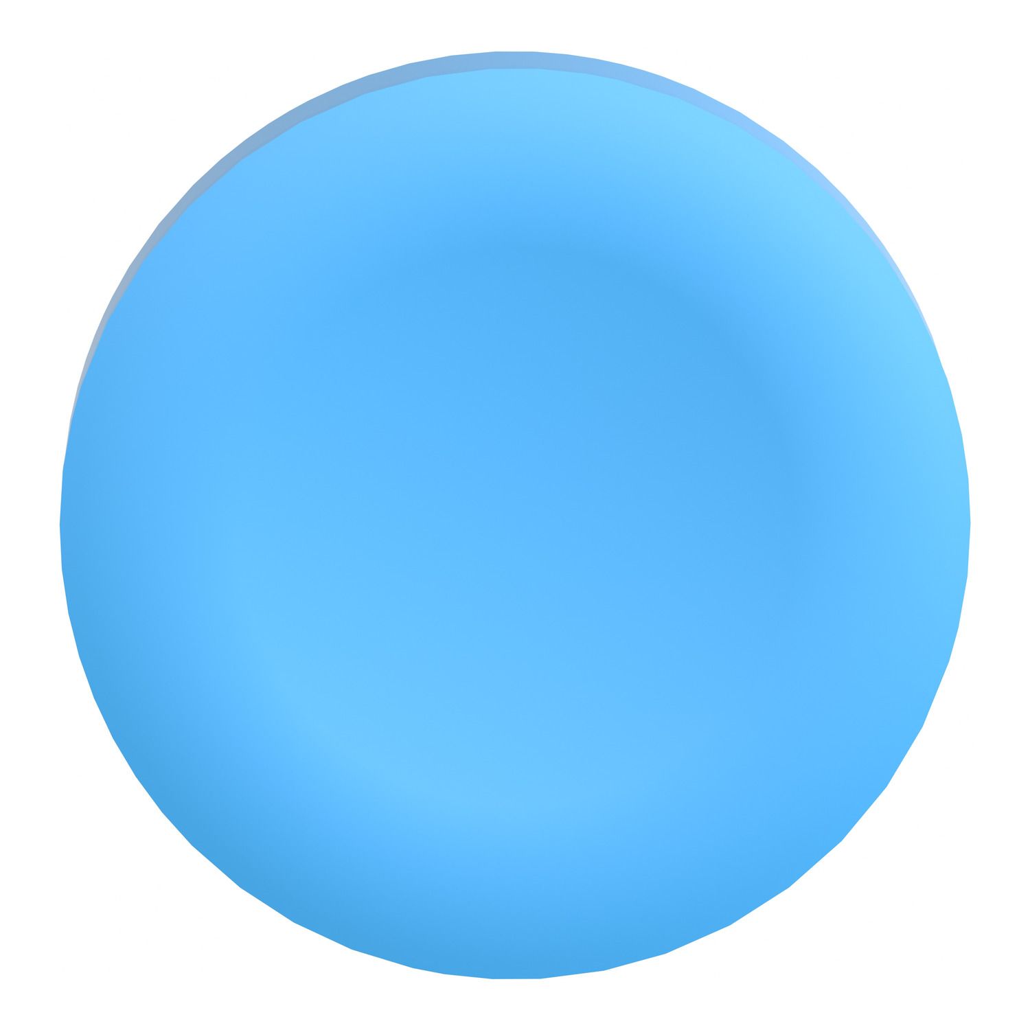 Picture of Antimicrobial plain cap, Harmony XB5, Harmony XB4, blue, for flush mounted push button