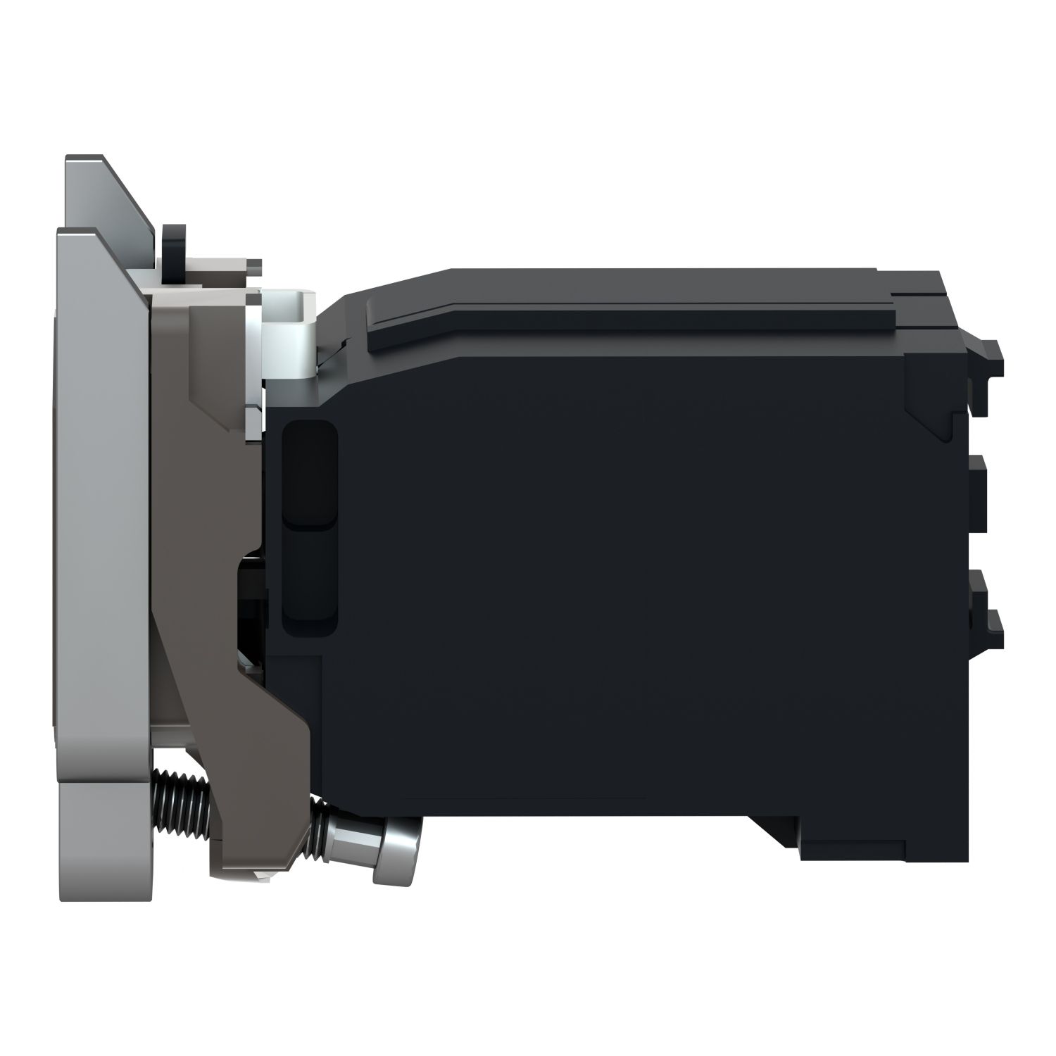 Picture of Light block with body fixing collar, Harmony XB4, metal, with BA9s bulb, 230...240V AC