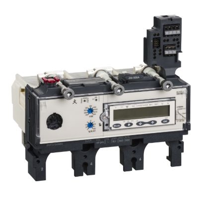 Picture of trip unit MicroLogic 6.3 E-M for ComPact NSX 630 circuit breakers, electronic, rating 500 A, 3 poles 3d