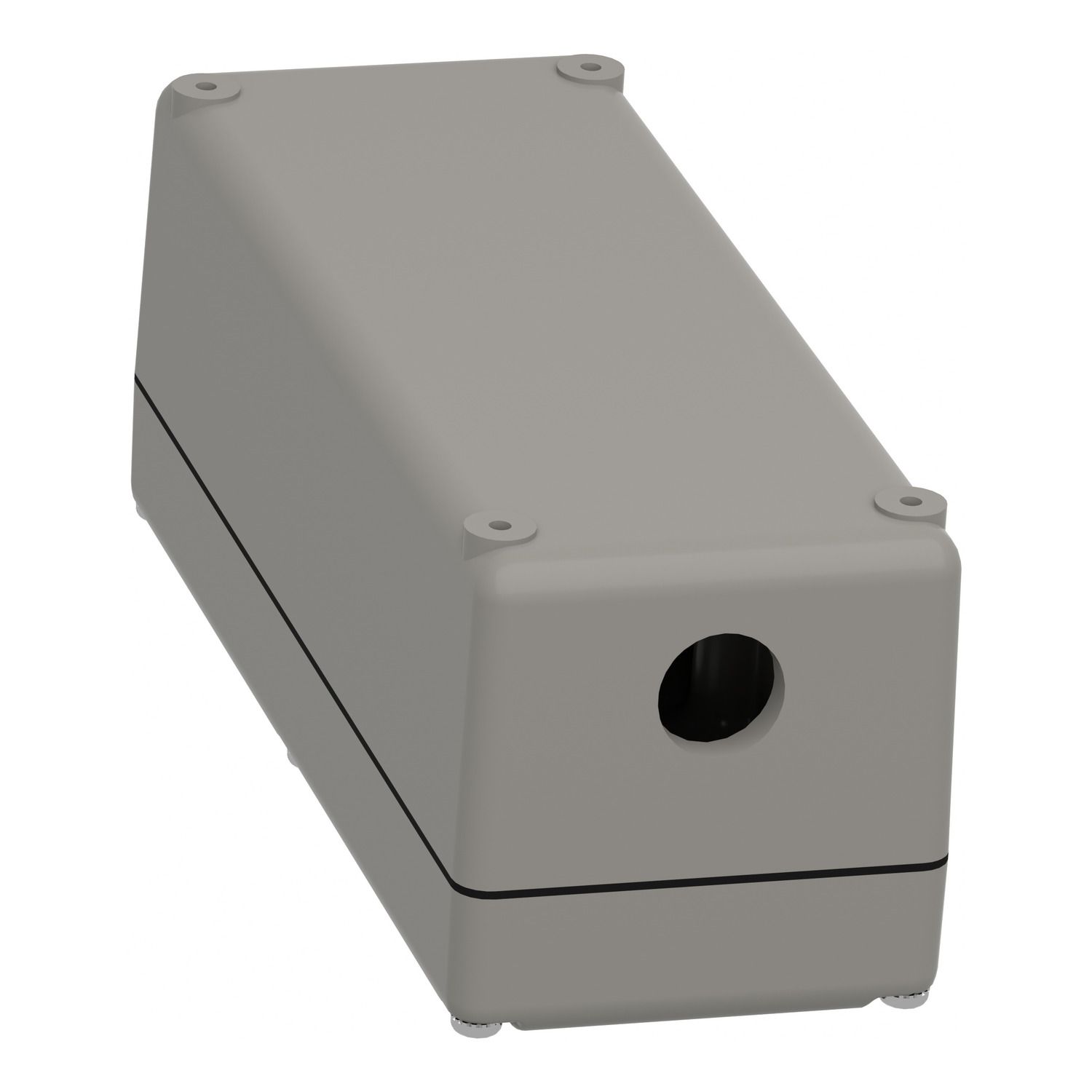 Picture of Empty enclosure control station, Harmony 9001K, Harmony 9001SK, aluminium, 4 cut outs, 30mm
