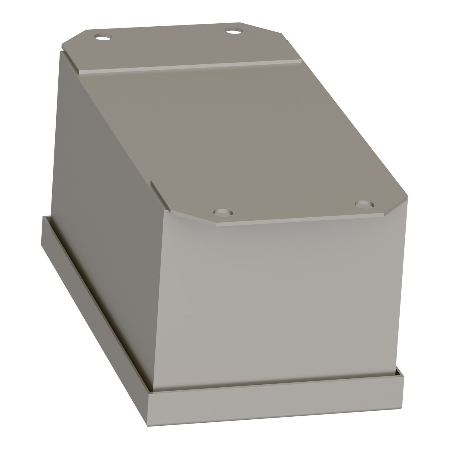 Picture of Empty enclosure control station, Harmony 9001K, Harmony 9001SK, stainless steel, 2 cut outs, 30mm