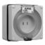 Picture of Surface Socket, Clipsal - 56 Series, IP66, 110V 10A - 2 ParAllel Flat Pins