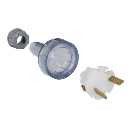 Picture of Plug Top, Standard Series, Straight, 2 Polarised PIN, 15A, 32V