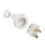 Picture of Plug Top, Standard Series, Straight, 3 PIN, 10A, 250V