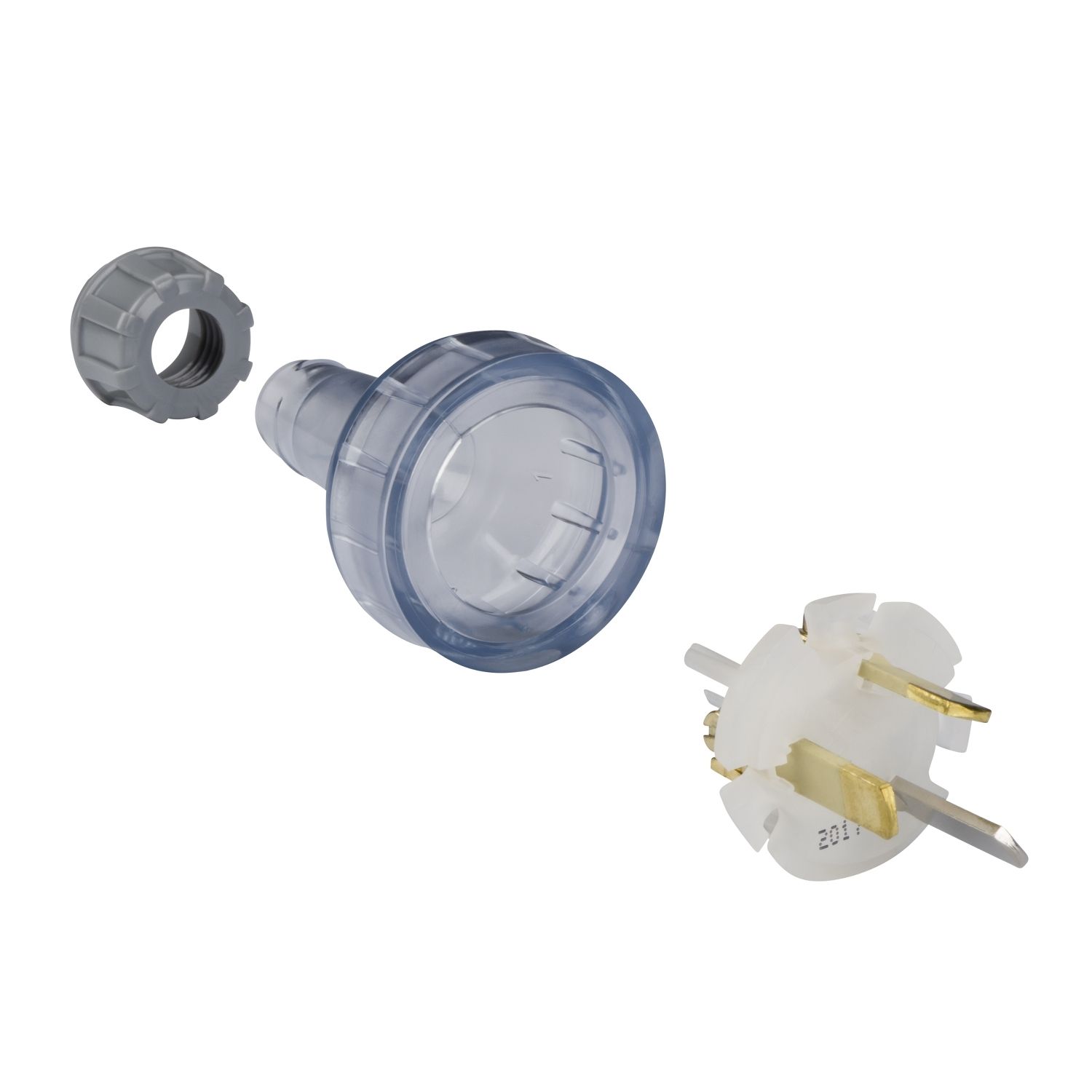 Picture of Plug, Standard Series, Flexible, Straight, 3 PIN, 10A, 250V, Heavy Duty