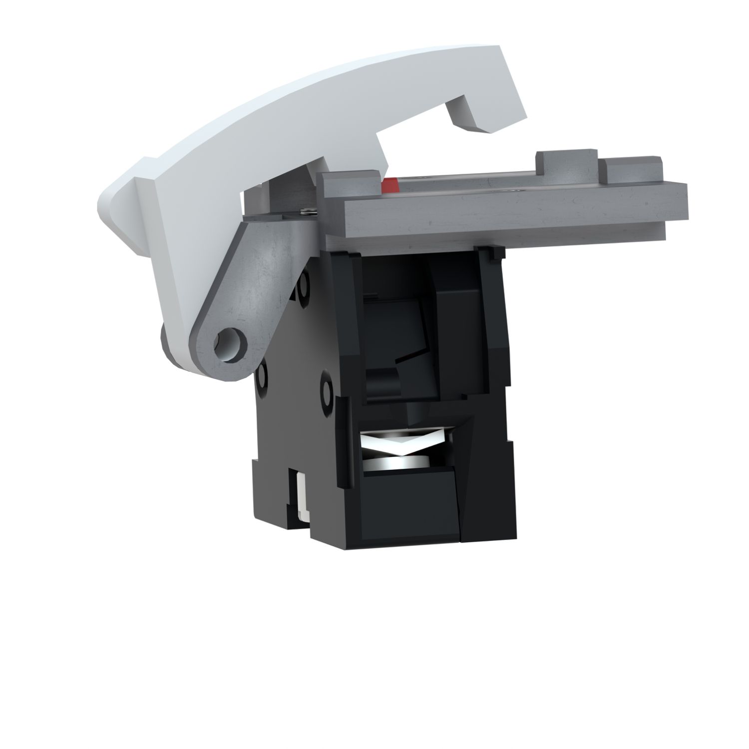Picture of Single contact block, Harmony XAC, spring return, screw clamp terminal, 1NC