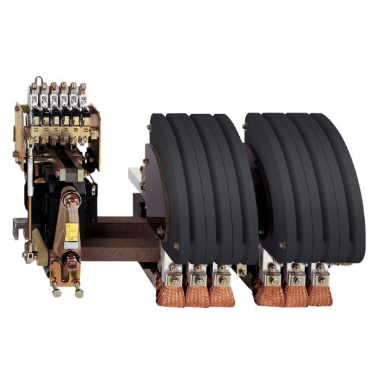 Picture of bar-mounted contactor - TeSys LC1-BR -2 poles - AC-1 1000V 2750 A - coil 415 VAC