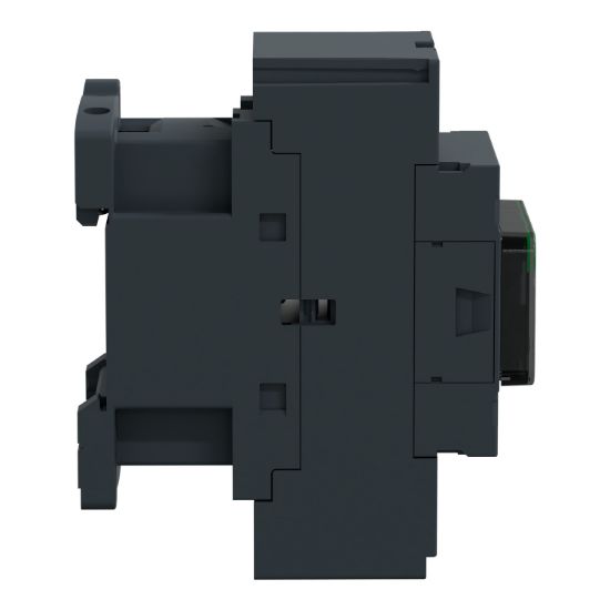 Picture of Contactor, TeSys Deca, 3P(3NO), AC-3/AC-3e, <=440V, 12A, 110V DC coil, spring terminals