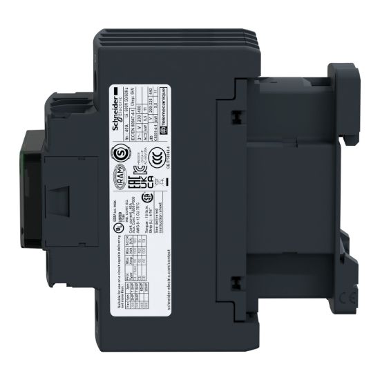 Picture of Contactor, TeSys Deca, 4P(2NO+2NC), AC-1, <=440V, 40A, 110VDC coil, screw clamp terminal