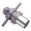 Picture of Multi Phase Plug, Metal Clad, Aluminium, 500V, 100A 4 Round pin