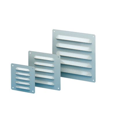 Picture of Metal outlet grille, ClimaSys, cut-out 95 x 90mm ext dim 120x120mm IP23
