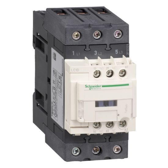 Picture of Contactor, TeSys D, 3P(3 NO) , AC-3 , <= 440V, 50 A , 250V DC standard coil