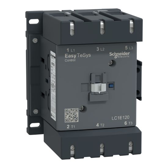 Picture of Contactor,Easy TeSys Control,LC1E,3P(3NO),AC-3,<=440V,120A,220V AC coil,50Hz