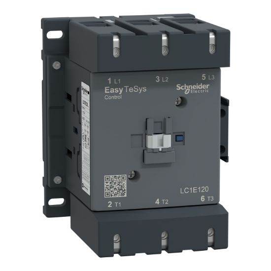 Picture of Contactor,Easy TeSys Control,LC1E,3P(3NO),AC-3,<=440V,120A,415V AC coil,50Hz