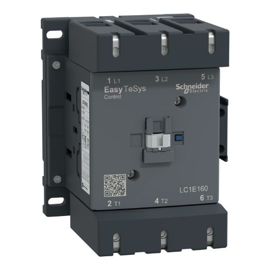 Picture of Contactor,Easy TeSys Control,LC1E,3P(3NO),AC-3,<=440V,160A,24V AC coil,50Hz