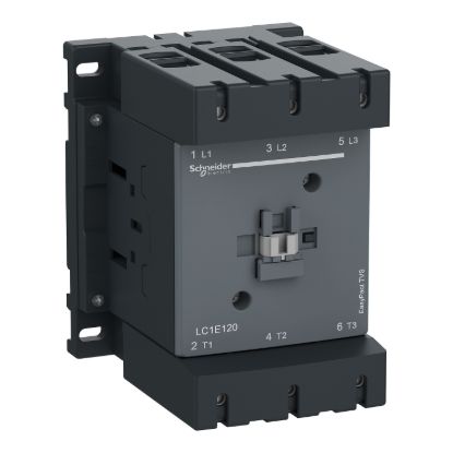 Picture of Contactor,Easy TeSys Control,LC1E,3P(3NO),AC-3/AC-3e,<=440V,160A/100A,48V AC coil,50Hz