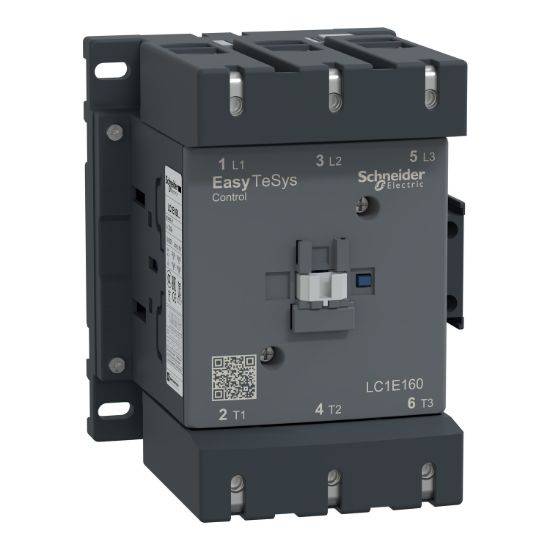 Picture of Contactor,Easy TeSys Control,LC1E,3P(3NO),AC-3,<=440V,160A,220V AC coil,50Hz