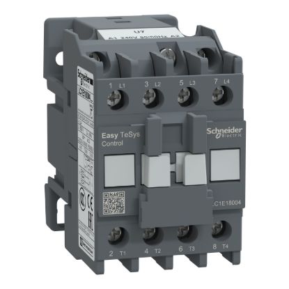 Picture of Contactor,Easy TeSys Control,LC1E,4P(4NO),AC-1 32A,240V