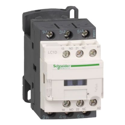 Picture of Contactor, TeSys D, 3P(3 NO), AC-3, <= 440 V 18 A, 500 V AC coil