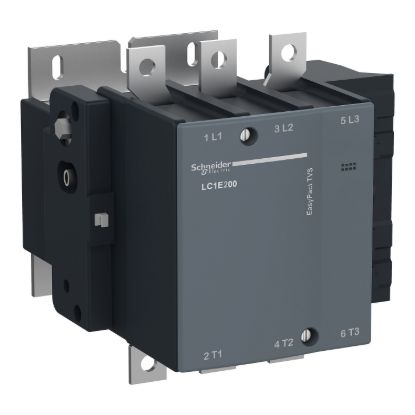 Picture of Contactor,Easy TeSys Control,LC1E,3P(3NO),AC-3/AC-3e,<=440V,250A/190A,48V AC coil,50Hz