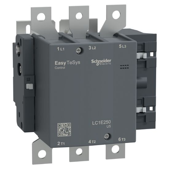 Picture of Contactor,Easy TeSys Control,LC1E,3P(3NO),AC-3,<=440V,250A,240V AC coil,50Hz