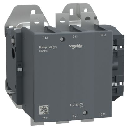 Picture of Contactor,Easy TeSys Control,LC1E,3P(3NO),AC-3,<=440V,400A,415V AC coil