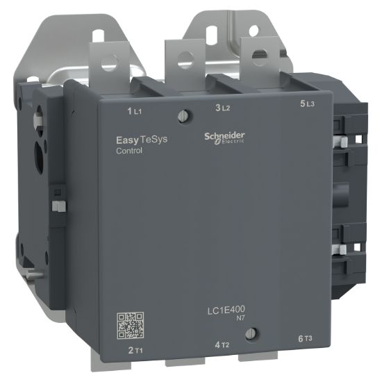 Picture of Contactor,Easy TeSys Control,LC1E,3P(3NO),AC-3,<=440V,400A,415V AC coil