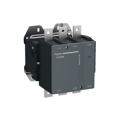 Picture of Contactor,Easy TeSys Control,LC1E,3P(3NO),AC-3/AC-3e,<=440V,500A/400A,415V AC coil